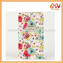 Different design of beautiful flower notebooks,best selling christmas gifts 2016